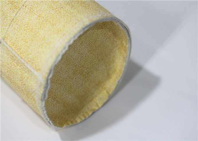 Термопластиковая сумка пылевого фильтра ткани, шить цедильного мешка ПТФЭ восхитительный Унблеачед